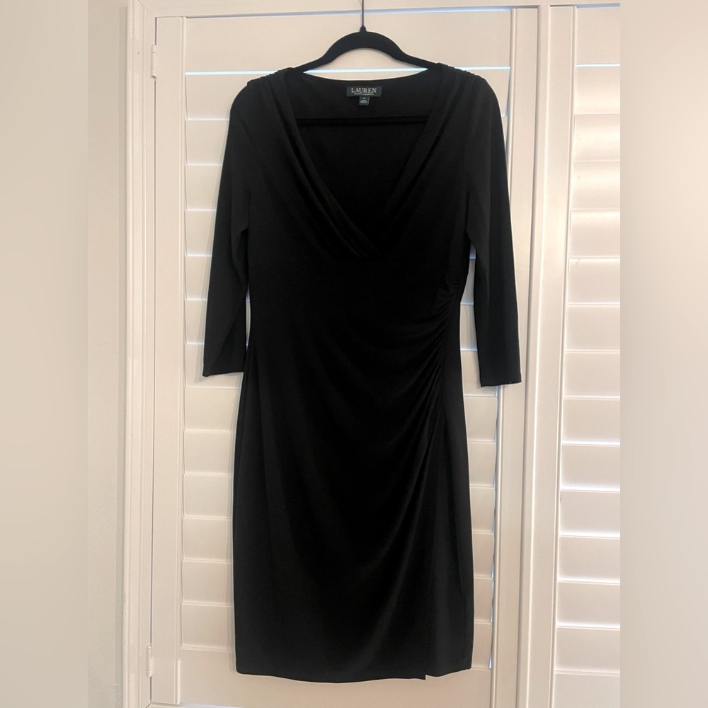 Ralph Lauren Classic Black Dress Size 10